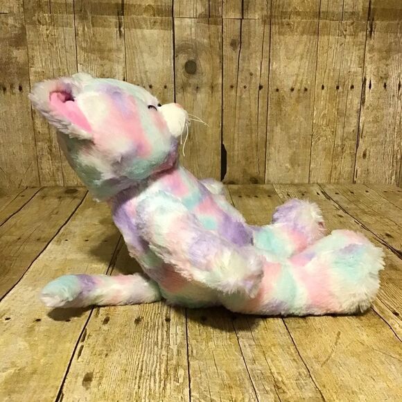 Build-A-Bear 2019‎ Tie Dye Pastel Kitty Cat Plush - Picture 5 of 7